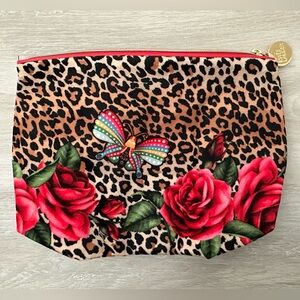 Estee Lauder Butterfly Leopard Make Up Toiletry Bag